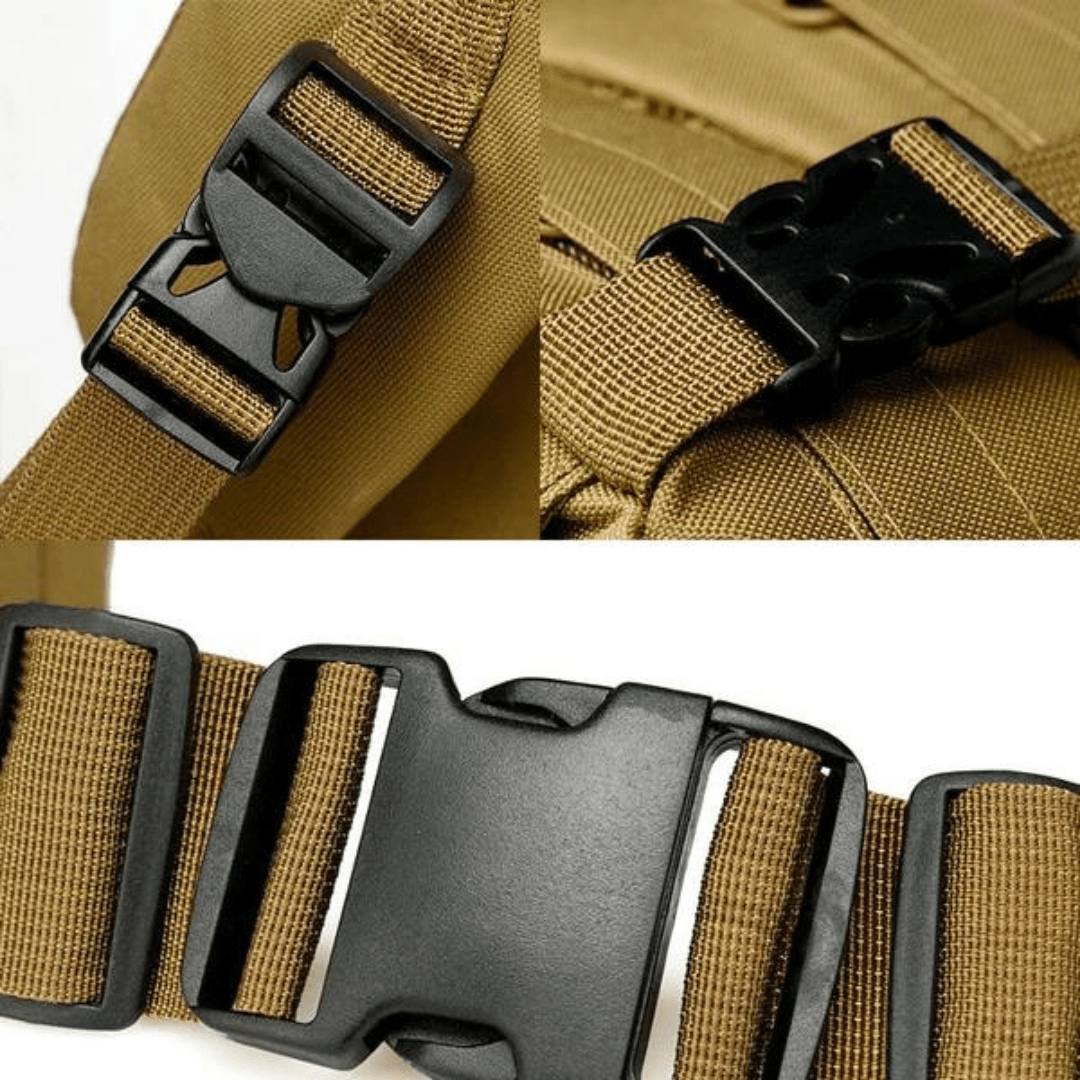 Sac à dos tactique 50L résistant à l’eau avec système MOLLE - Montelac