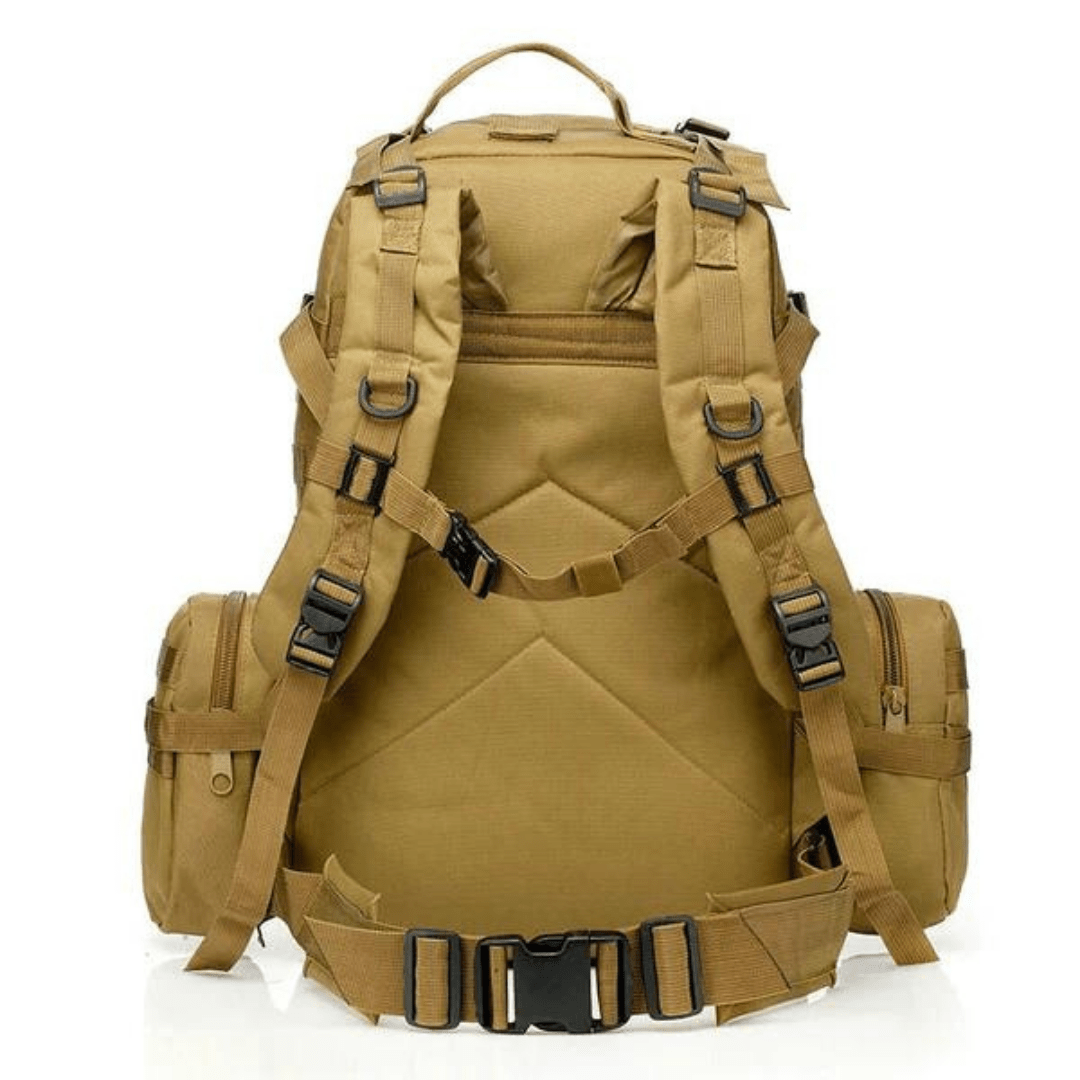 Sac à dos tactique 50L résistant à l’eau avec système MOLLE - Montevall