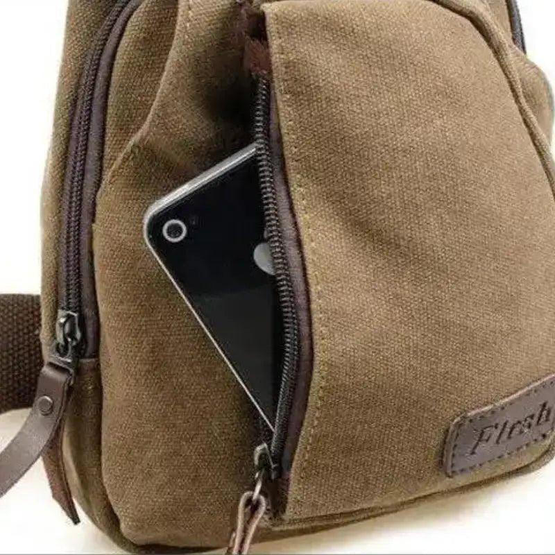 Sac bandoulière robuste en toile réglable | Montevall - Montevall