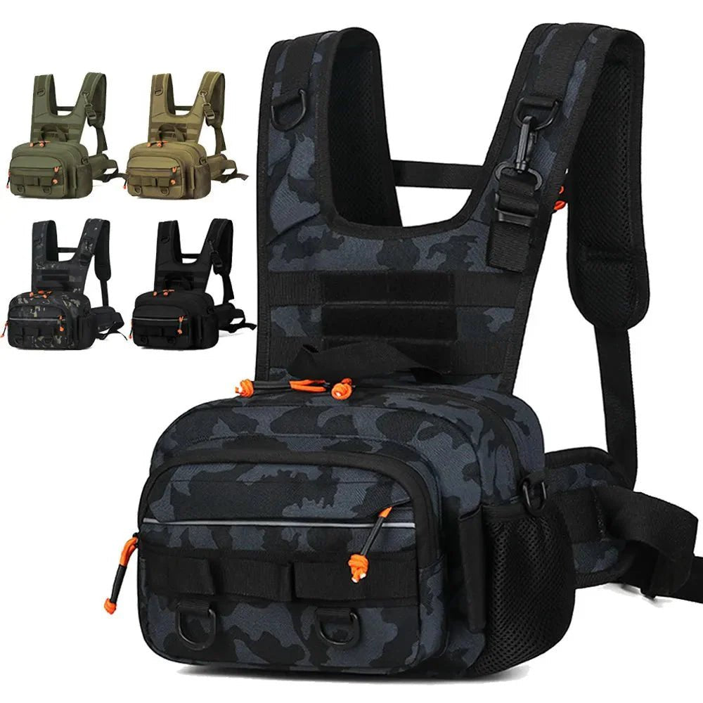 Sac de poitrine robuste pour pêche et accessoires | Montevall - Montevall