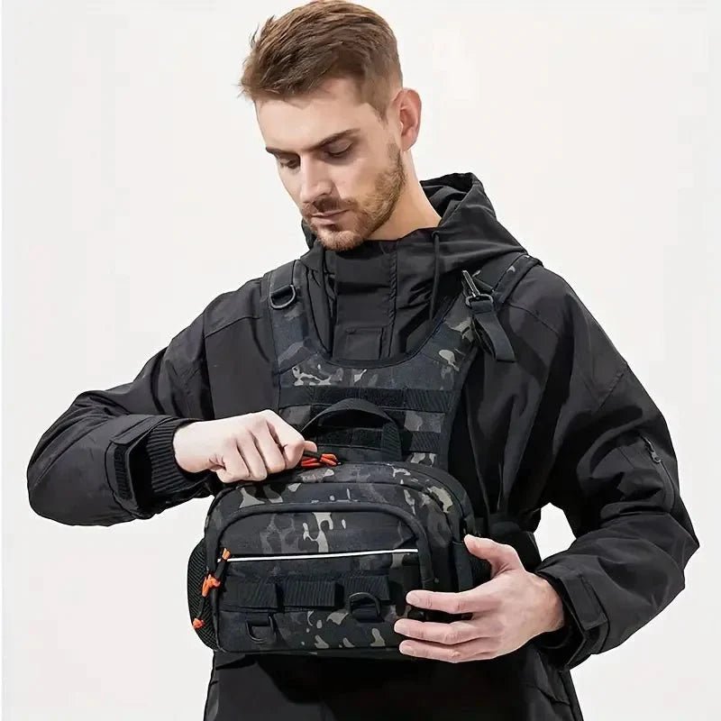 Sac de poitrine robuste pour pêche et accessoires | Montevall - Montevall