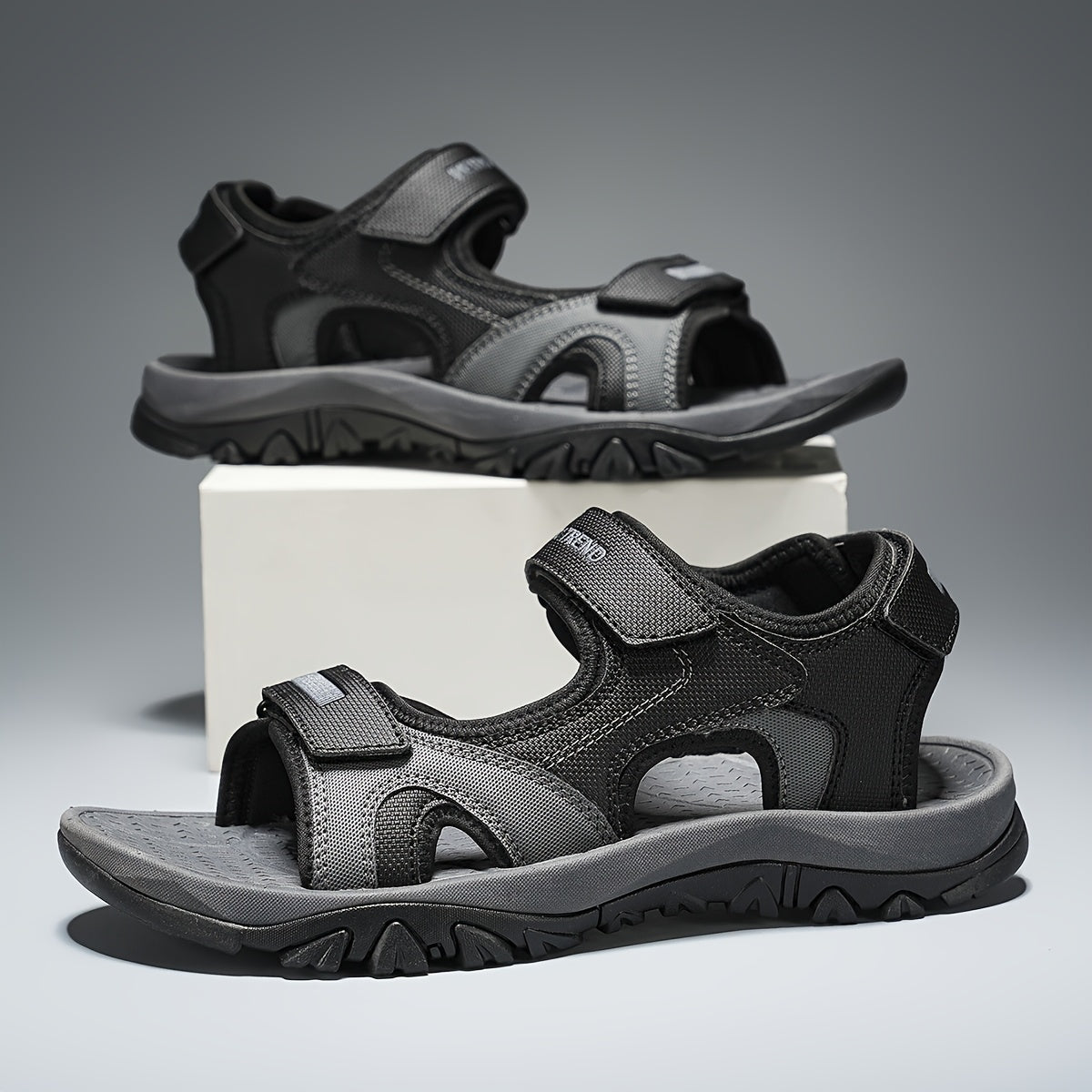 Sandales antidérapantes respirantes à scratch pour homme | Montelac - Montelac