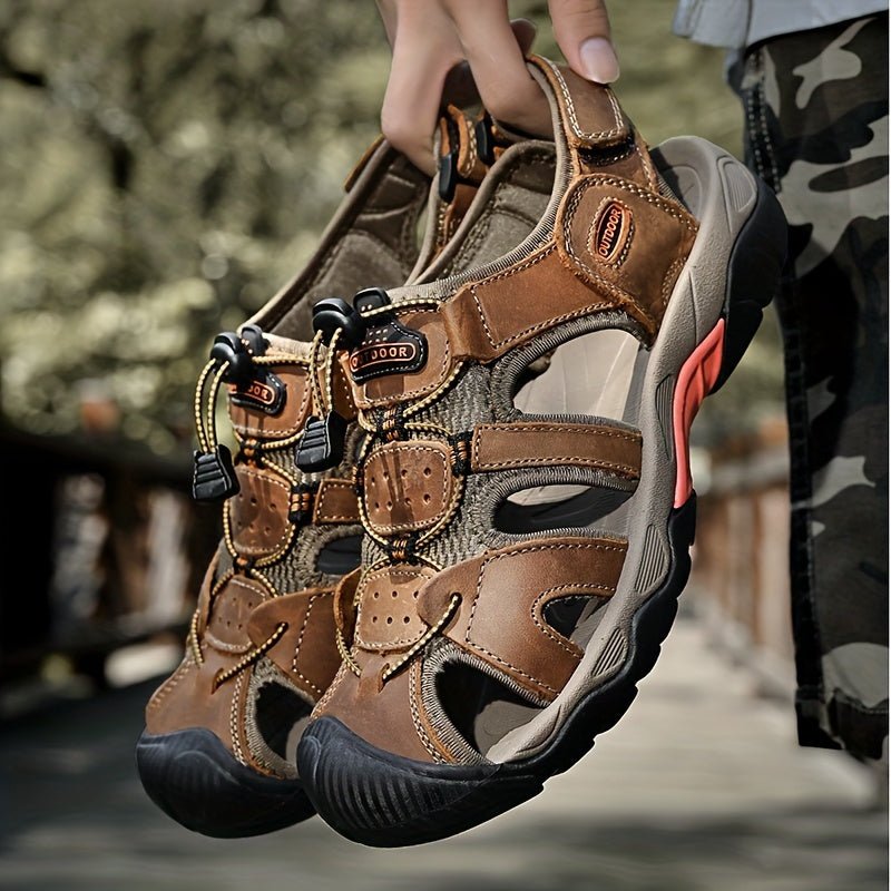 Sandales légères antidérapantes à lacet pour homme | Montelac - Montelac