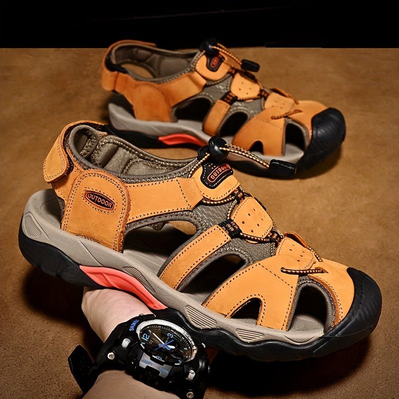 Sandales légères antidérapantes à lacet pour homme | Montevall - Montevall