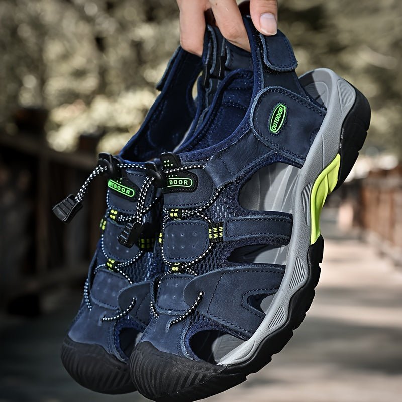 Sandales légères antidérapantes à lacet pour homme | Montevall - Montevall
