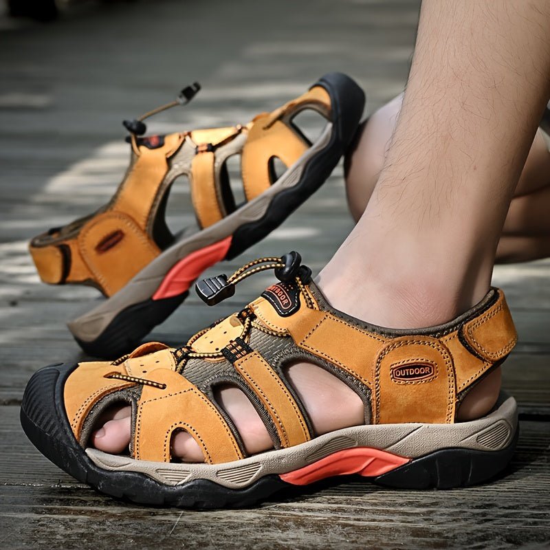 Sandales légères antidérapantes à lacet pour homme | Montevall - Montevall