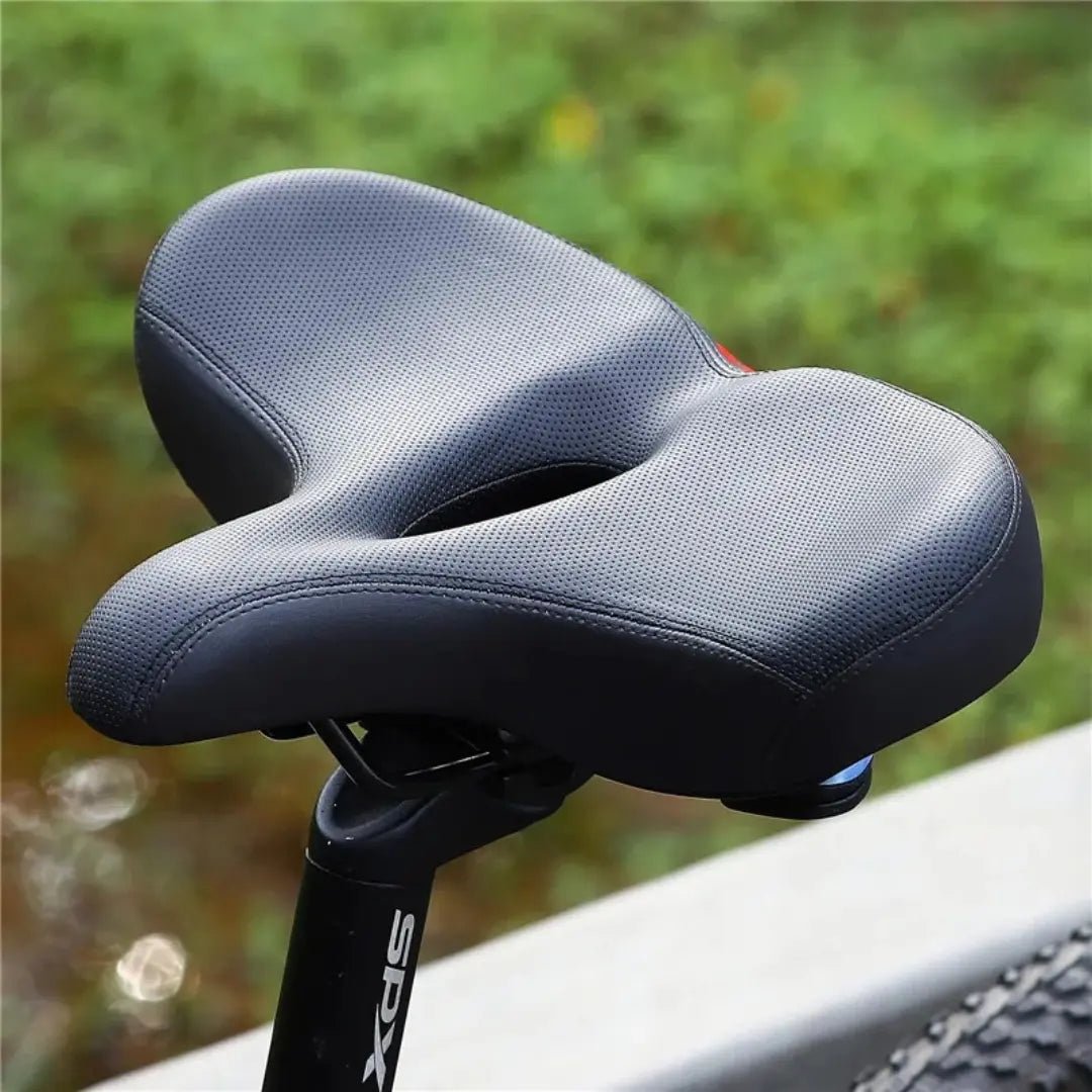 Selle de vélo ergonomique étanche avec amortisseur intégré - Montelac