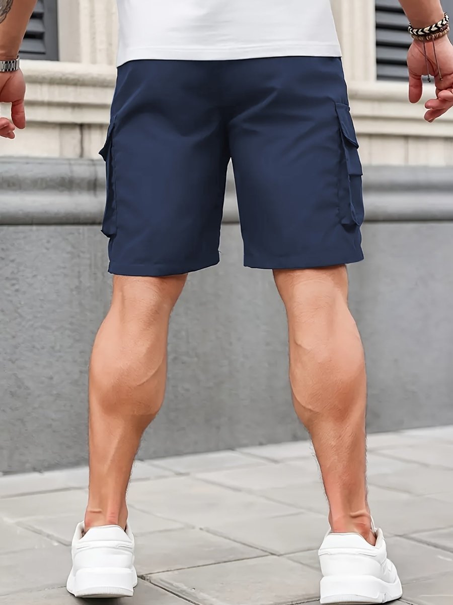 Short cargo léger à poches zippées pour homme | Montevall - Montevall