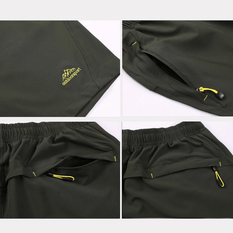 Short de randonnée déperlant et léger homme | Montelac - Montelac