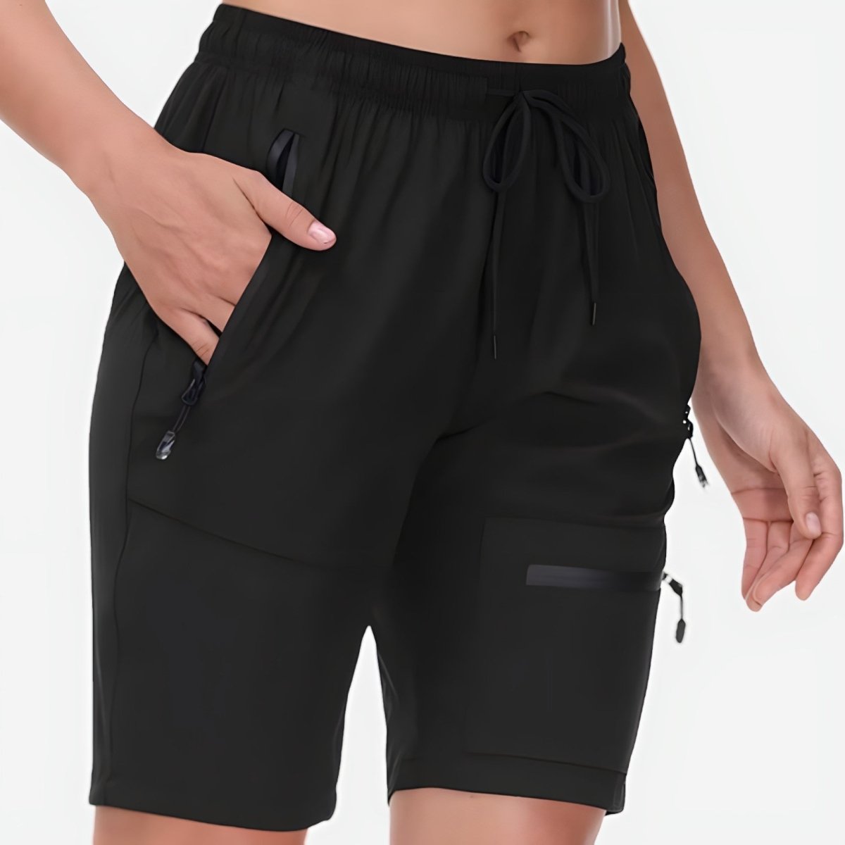 Short de randonnée léger et respirant avec poches pour femme | Montevall - Montevall