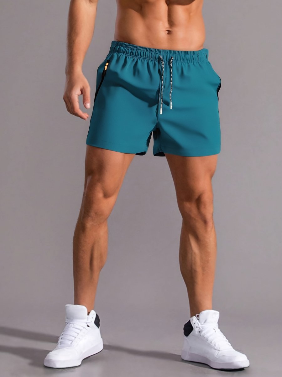 Short de sport léger à cordon et poches zippées | Montelac - Montelac