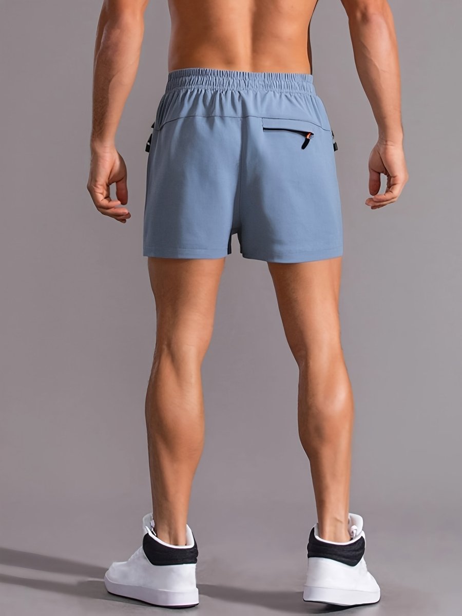 Short de sport léger à cordon et poches zippées | Montelac - Montelac