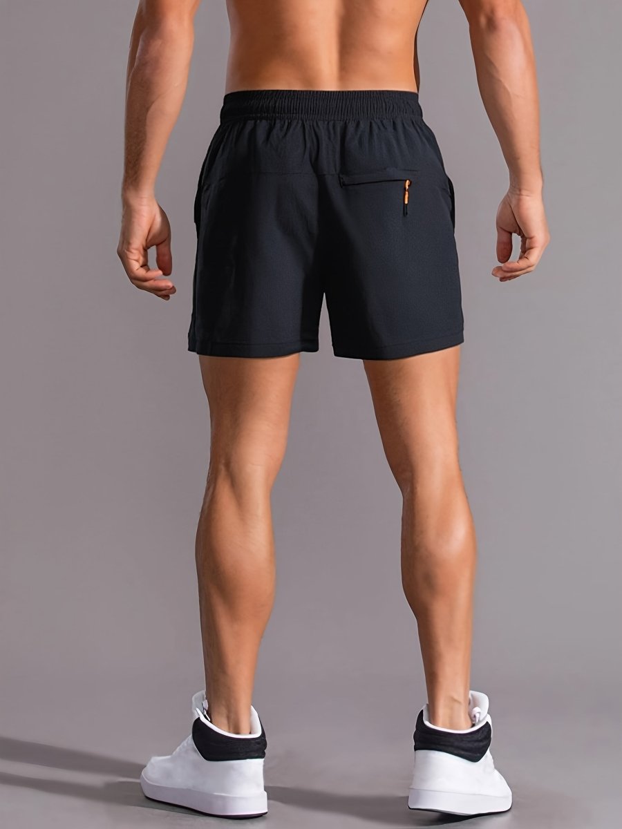 Short de sport léger à cordon et poches zippées | Montevall - Montevall