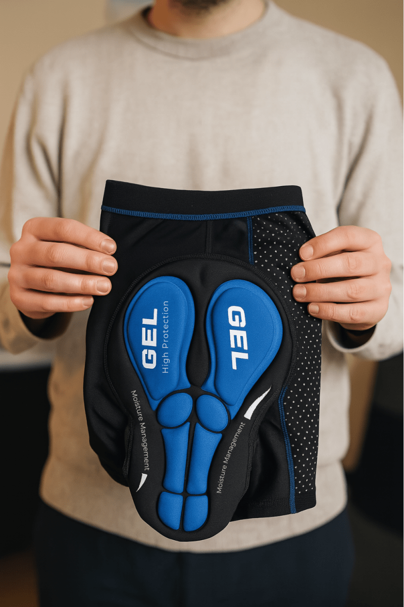 Sous - short rembourré avec insert en gel respirant | Montelac - Montelac