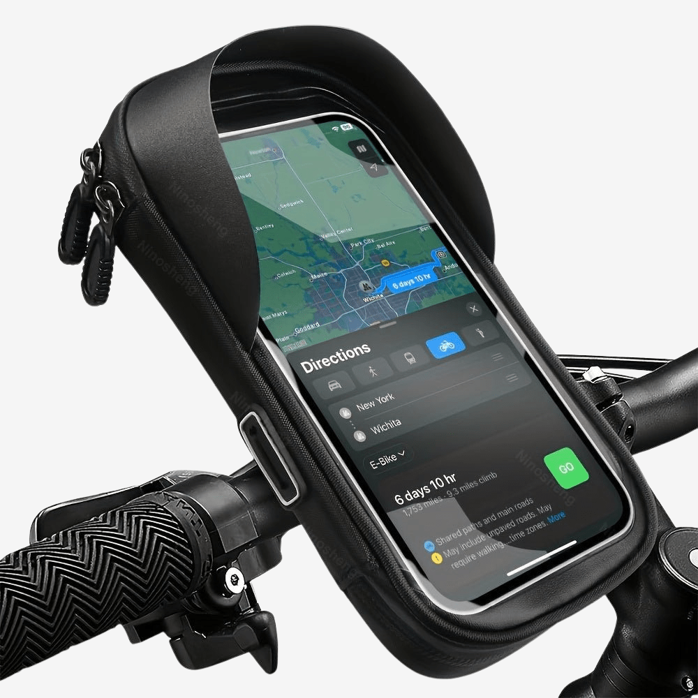 Support de téléphone étanche rotatif vélo et moto | Montelac - Montelac