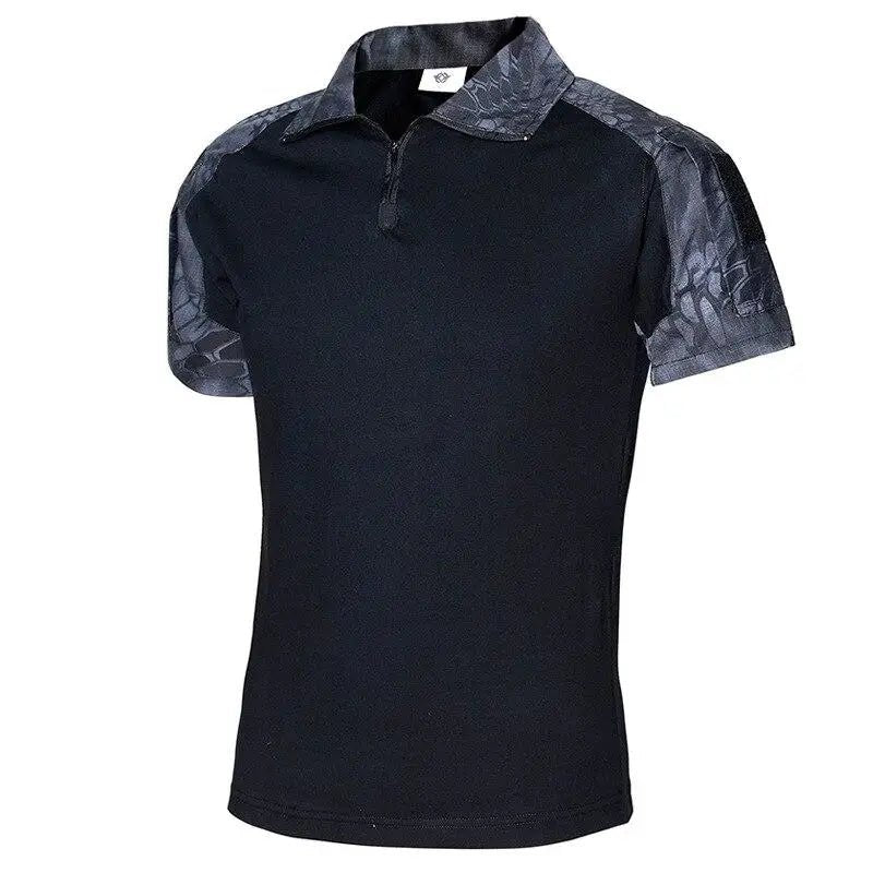 T-shirt respirant zippé à col montant | Montevall - Montevall