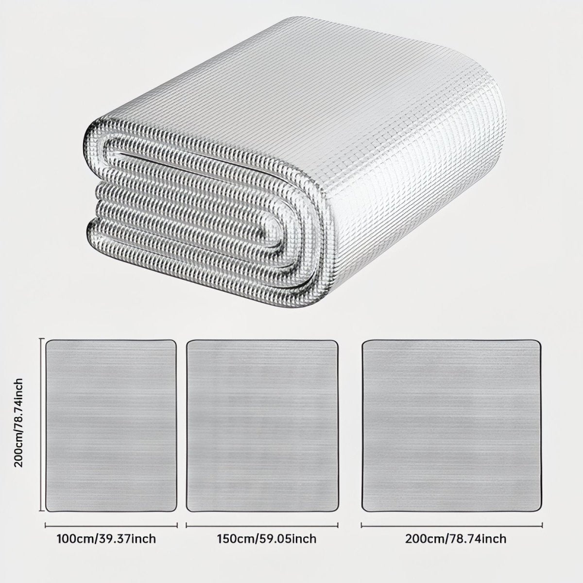 Tapis de sol isolant léger et imperméable - Montelac