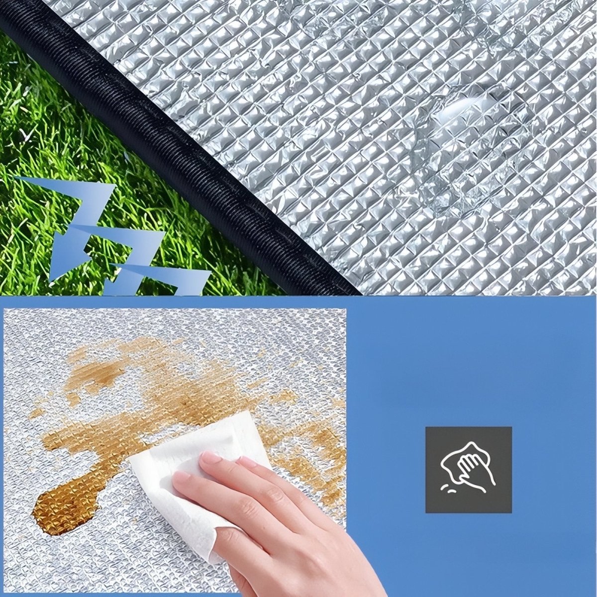 Tapis de sol isolant léger et imperméable - Montevall