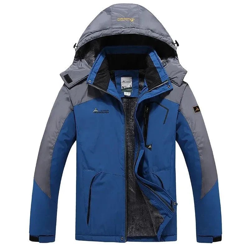 Veste à capuche homme coupe - vent doublée polaire respirante | Montelac - Montelac