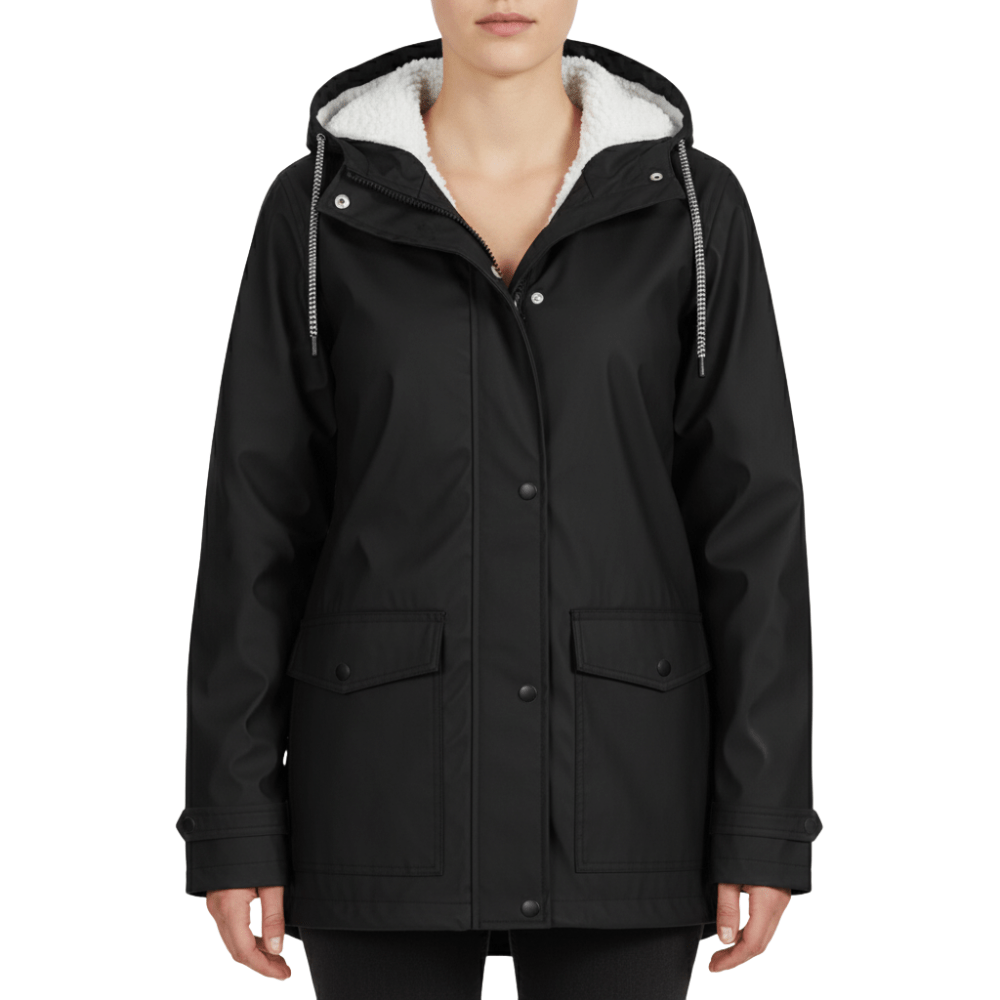 Veste imperméable coupe - vent avec capuche pour femme | Montelac - Montelac