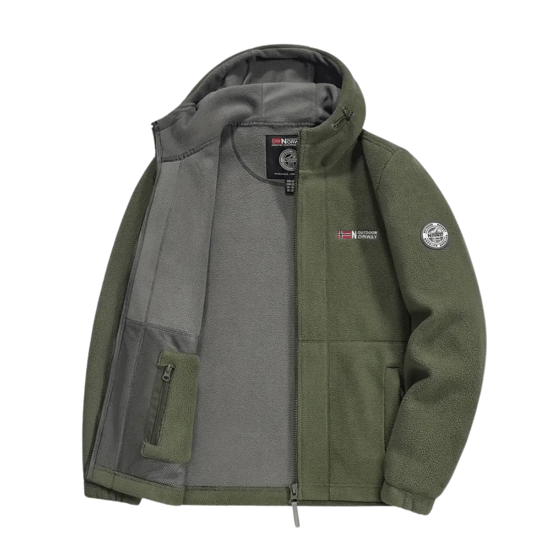 Veste polaire coupe-vent respirante pour homme | Montevall - Montevall