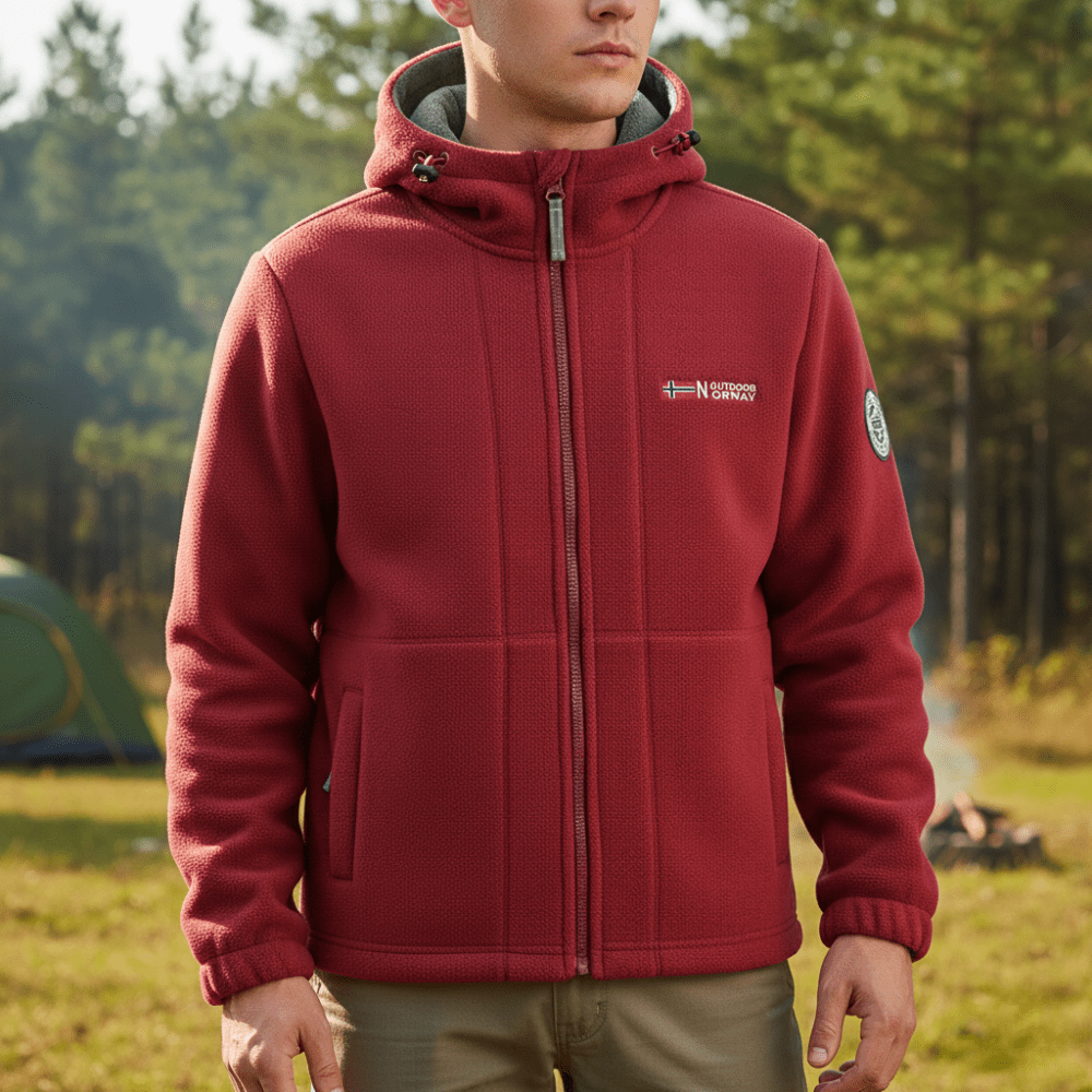 Veste polaire coupe-vent respirante pour homme | Montevall - Montevall
