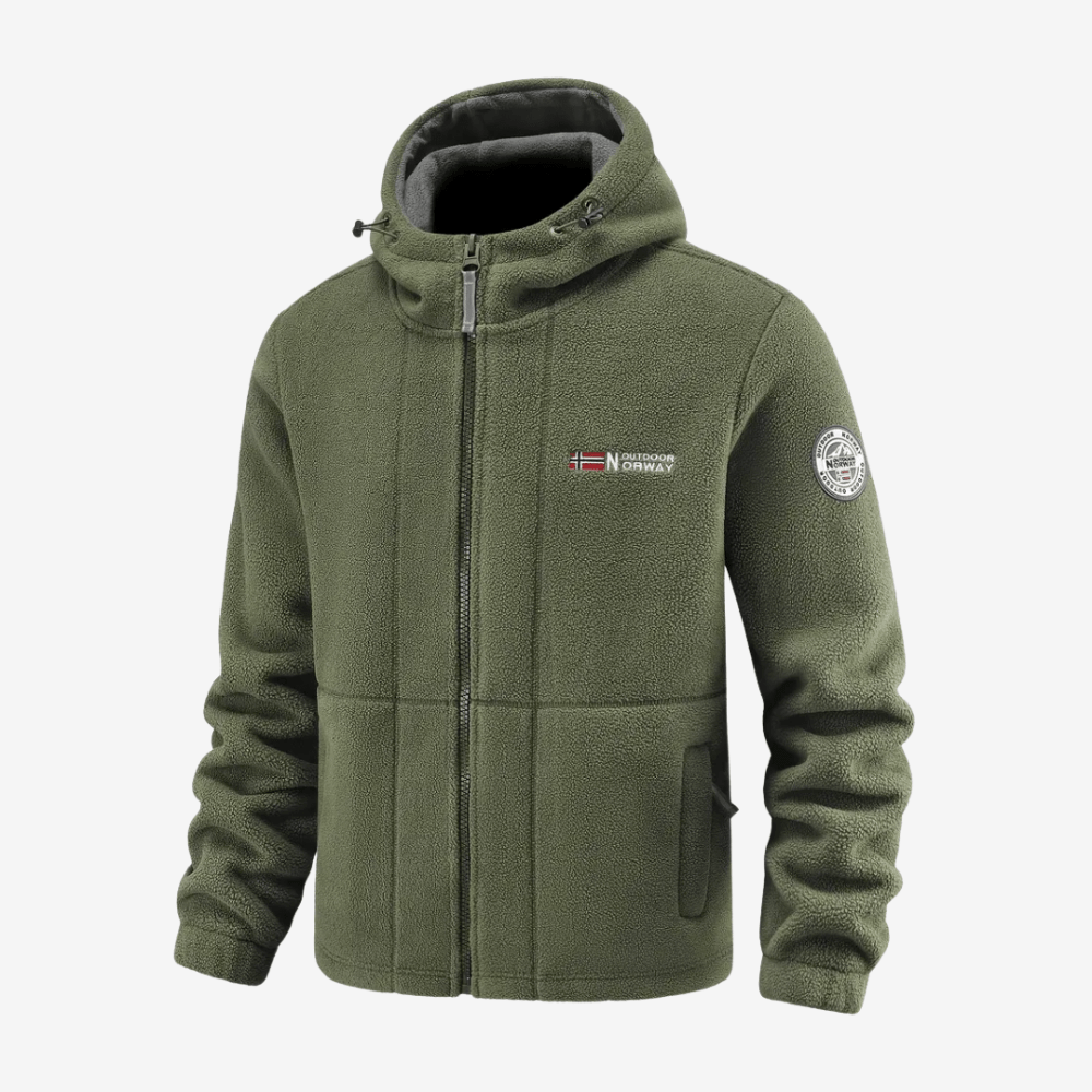 Veste polaire coupe-vent respirante pour homme | Montevall - Montevall