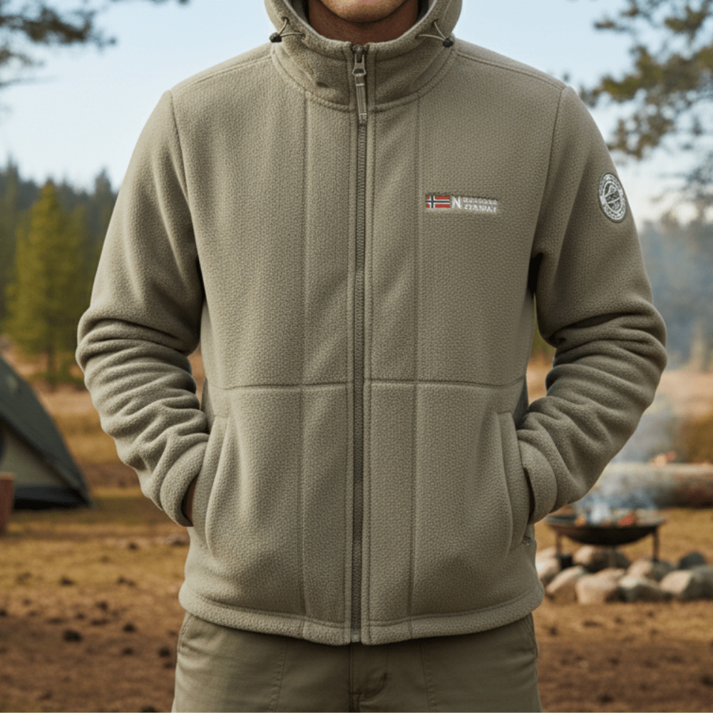 Veste polaire coupe-vent respirante pour homme | Montevall - Montevall