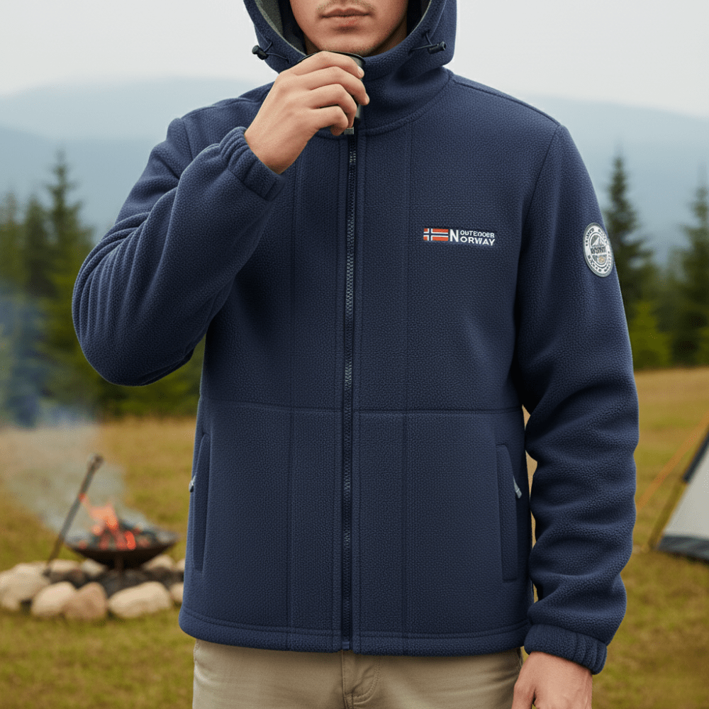 Veste polaire coupe-vent respirante pour homme | Montevall - Montevall