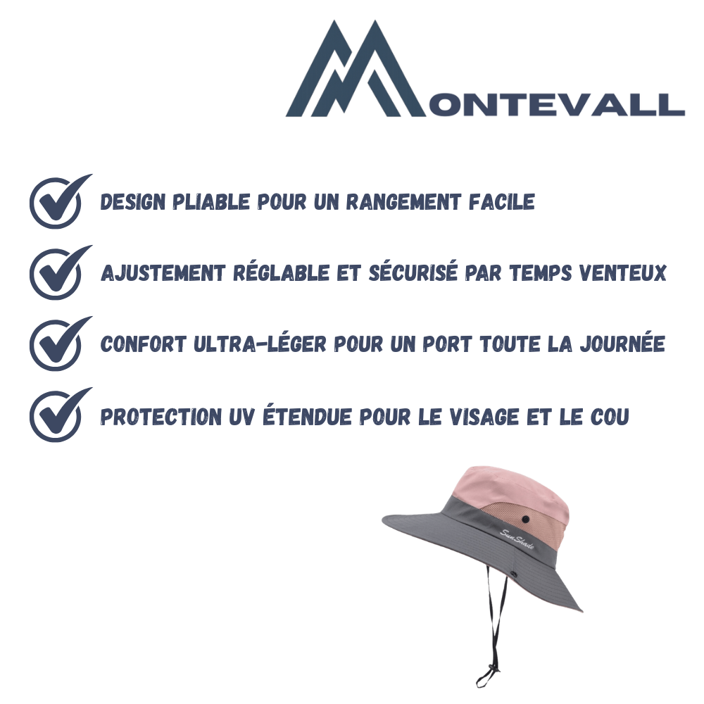Chapeau léger anti-UV pour femmes | Montevall