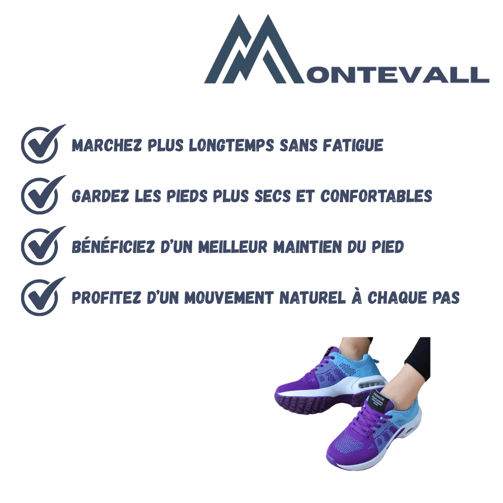 Chaussures de marche respirantes et légères | Montevall
