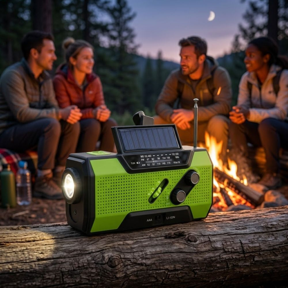 Radio de survie multifonctionnelle et rechargeable | Montevall