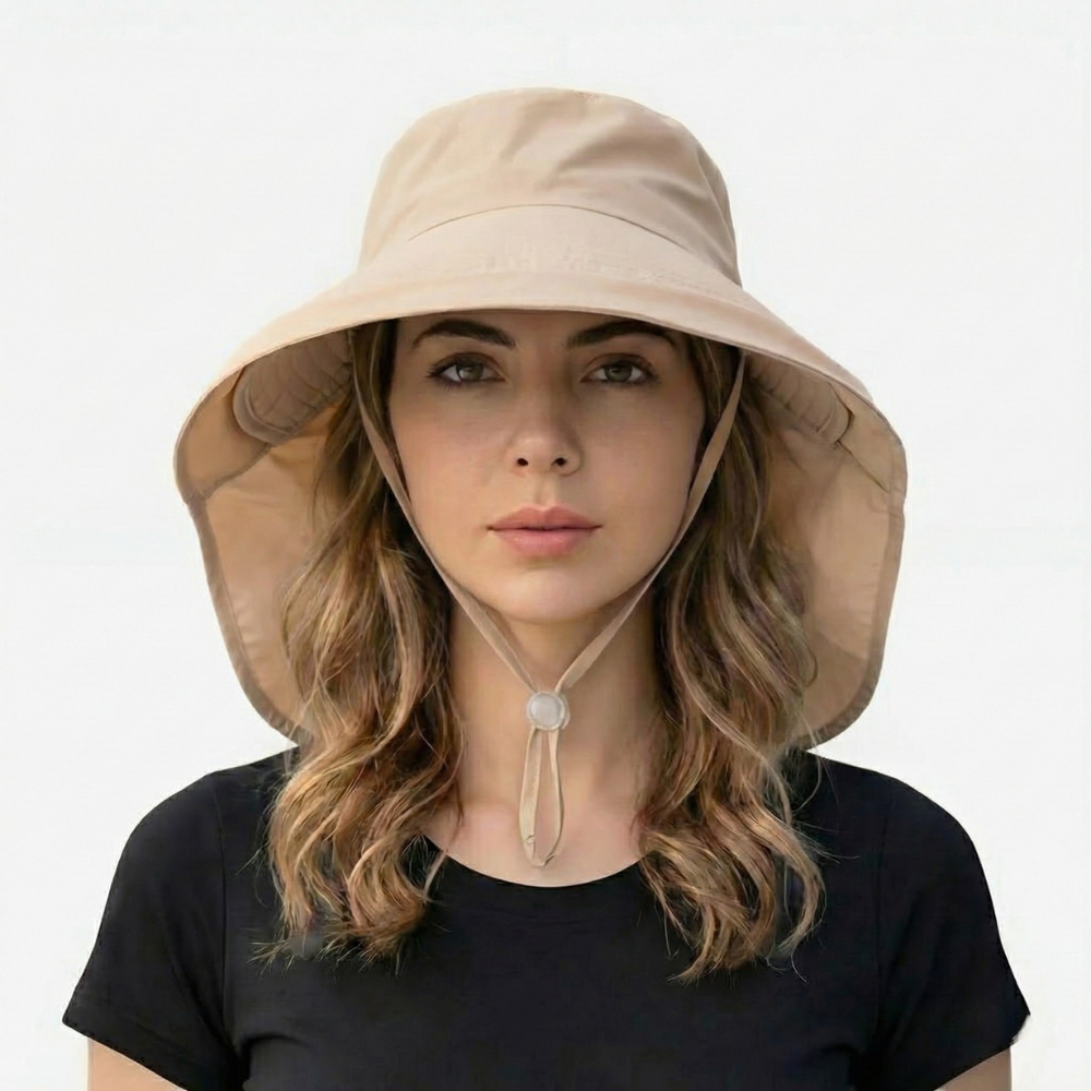 Chapeau anti-UV respirant et ajustable pour femme | Montevall