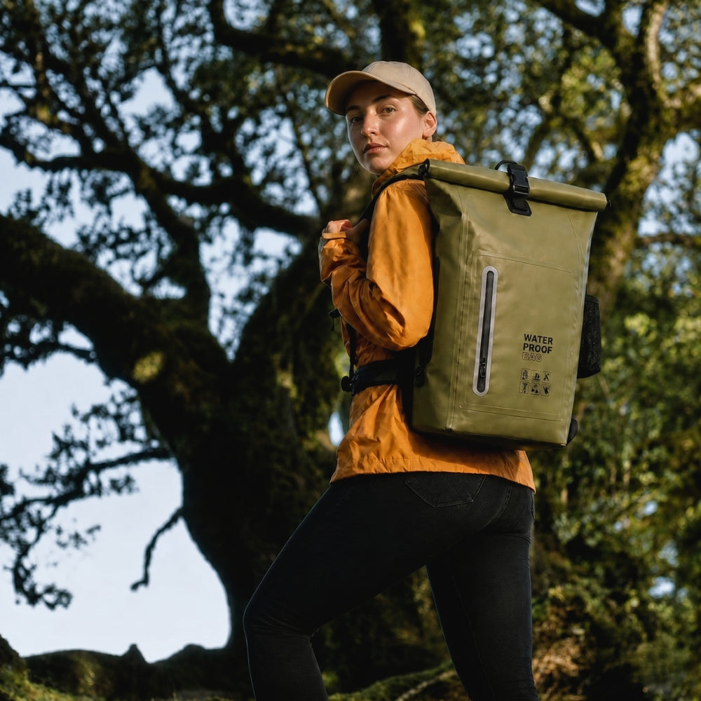 Sac à dos étanche 30 L robuste pour randonnée