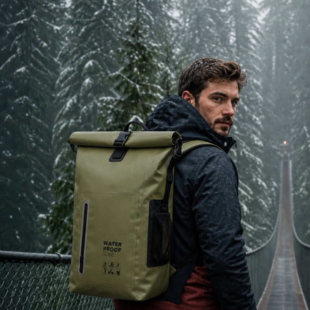 Sac à dos étanche 30 L robuste pour randonnée