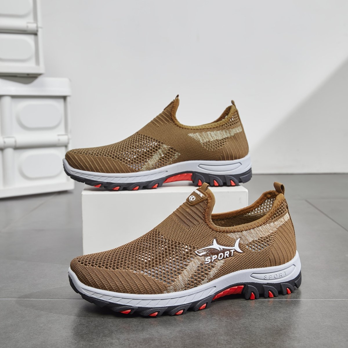 Baskets légères respirantes antidérapantes pour homme | Montelac - Montelac