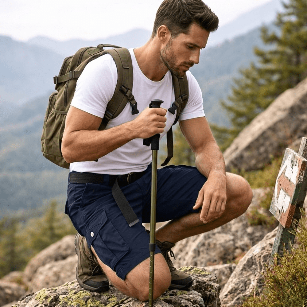 Bermuda de randonnée pour homme léger et robuste | Montevall - Montevall