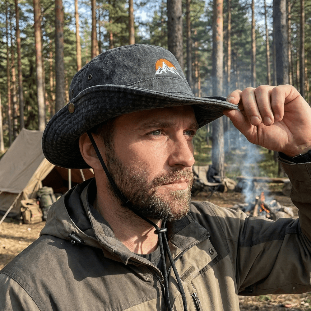 Bob respirant à large bord pour homme et femme | Montevall - Montevall