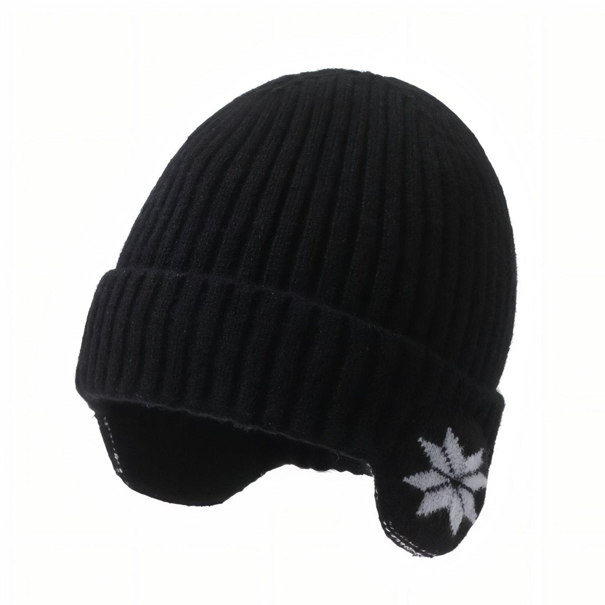 Bonnet d’hiver tricoté avec cache-oreilles | Montevall - Montevall