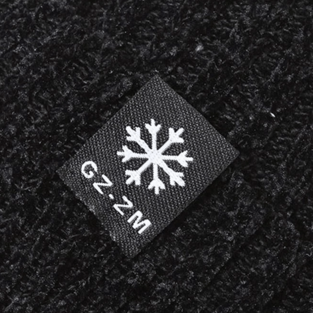 Bonnet d’hiver tricoté doublé polaire avec couvre - oreilles - Montelac