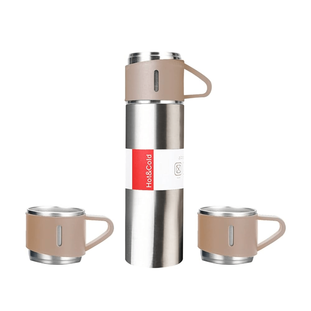 Bouteille isotherme inox 500 ml isolée sous vide - Montevall