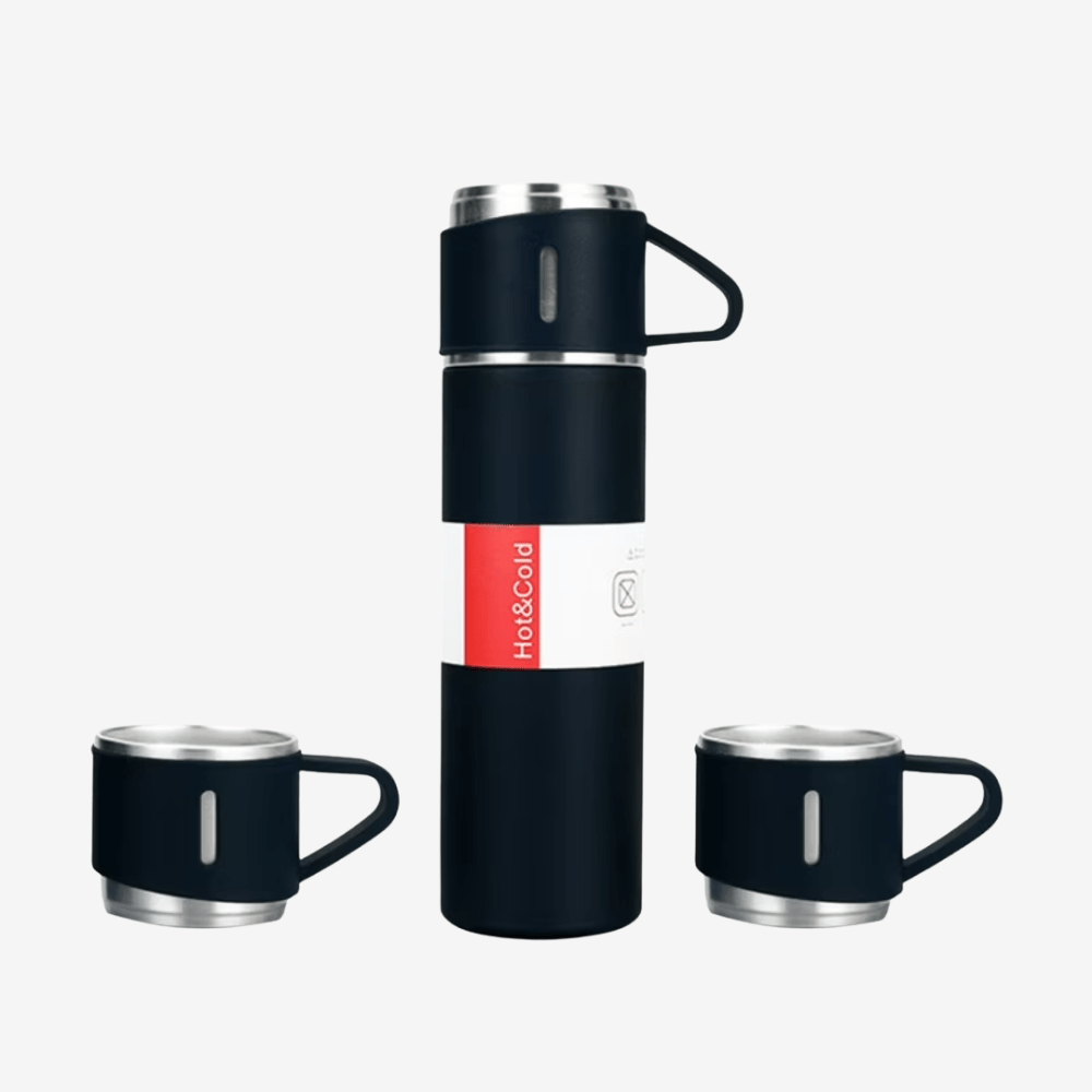 Bouteille isotherme inox 500 ml isolée sous vide - Montevall