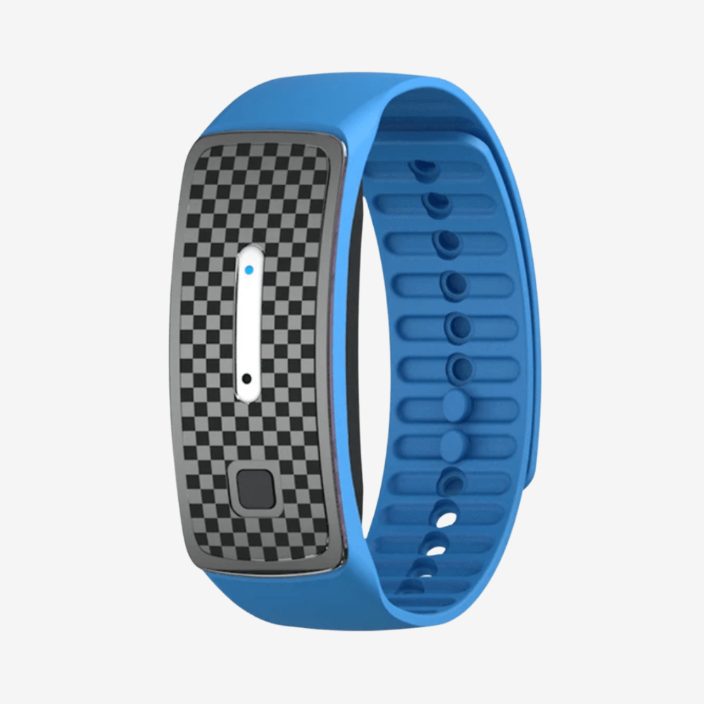 Bracelet anti - moustiques ultrason - Léger et ajustable - Montelac