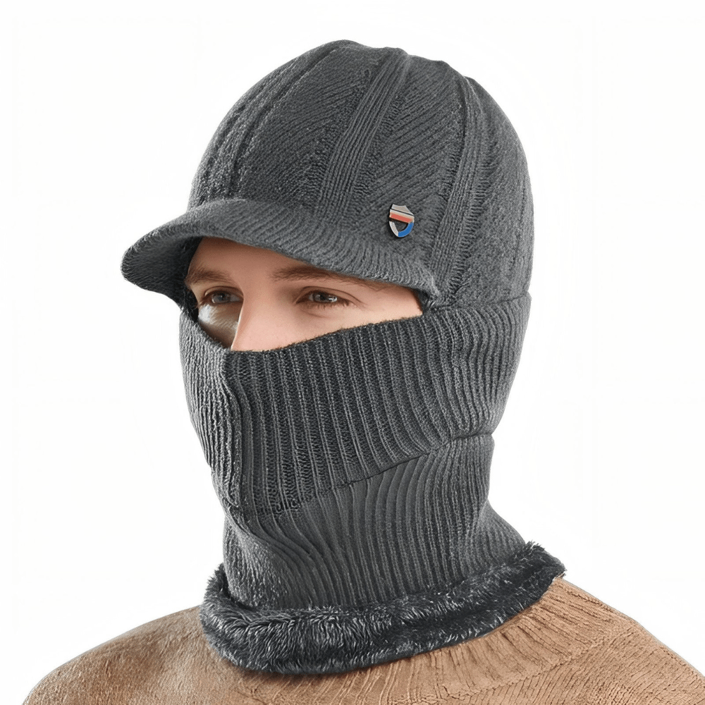 Cagoule d’hiver thermique avec visière intégrée | Montevall - Montevall