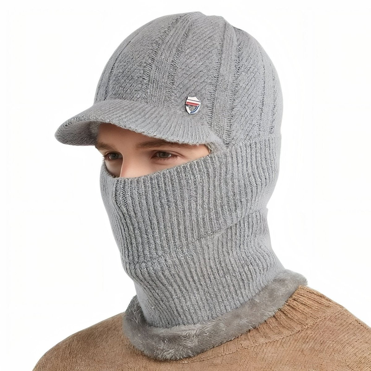 Cagoule d’hiver thermique avec visière intégrée | Montevall - Montevall