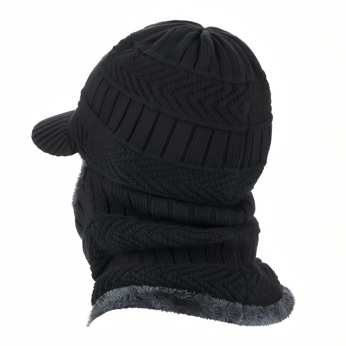 Cagoule d’hiver thermique avec visière intégrée | Montevall - Montevall