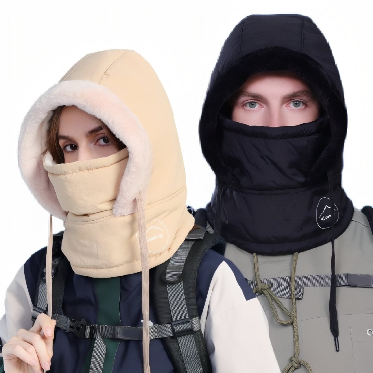 Cagoule d’hiver thermique résistante à l’eau avec ajustement réglable | Montevall - Montevall
