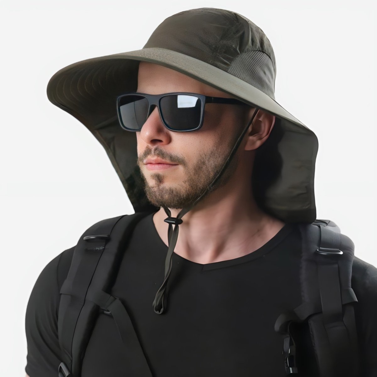 Chapeau de randonnée anti - UV léger pour homme | Montelac - Montelac