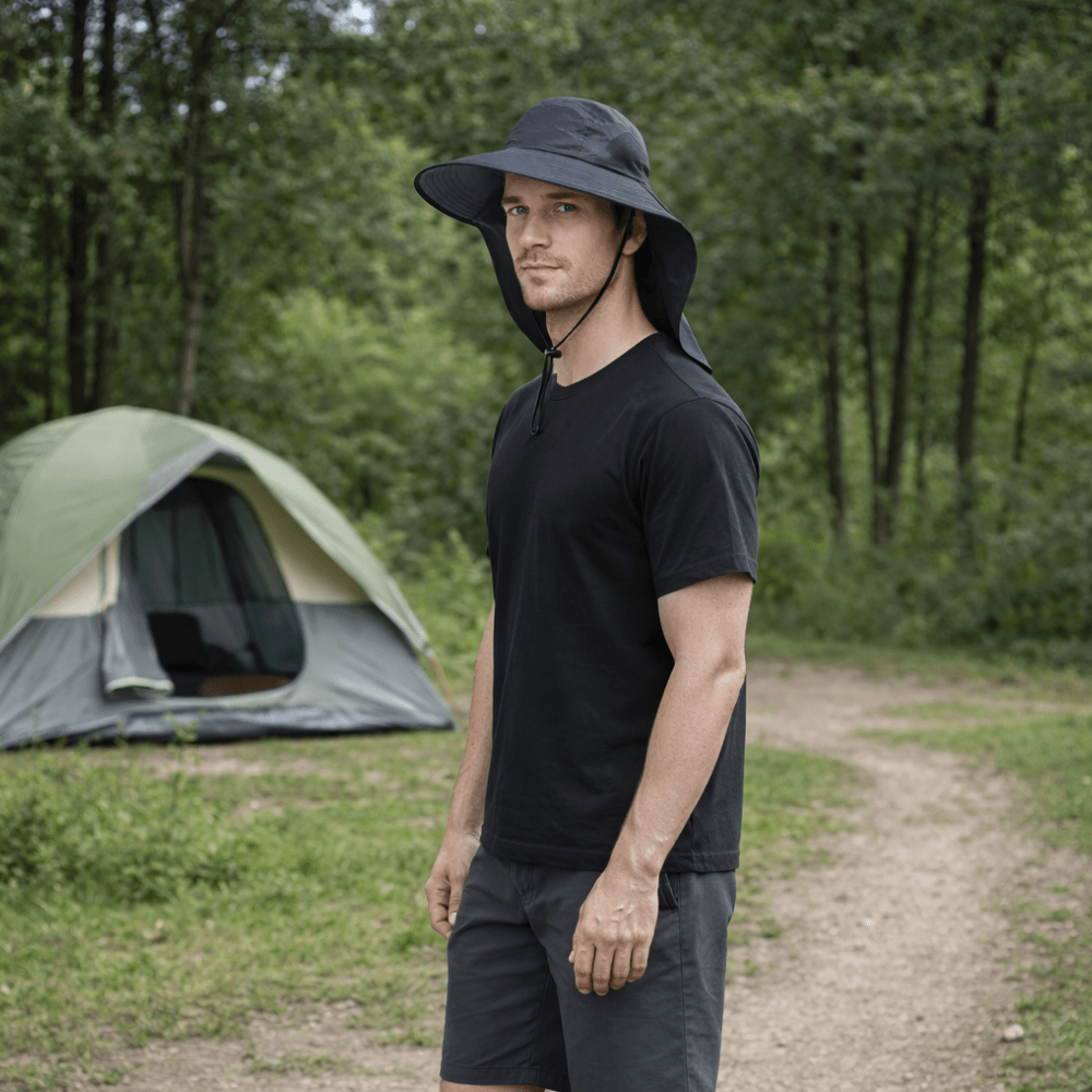 Chapeau de randonnée anti-UV léger pour homme | Montevall - Montevall