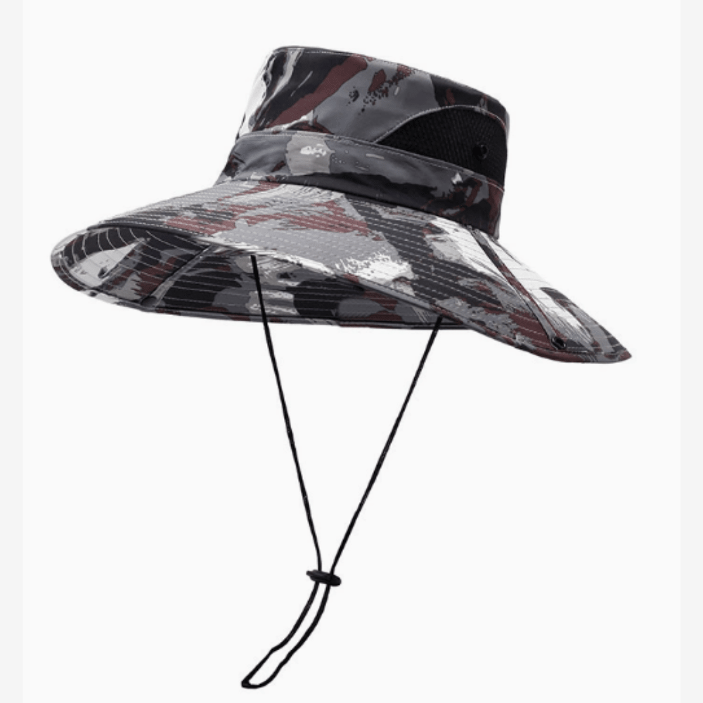 Chapeau de randonnée camouflage léger et respirant - Montevall